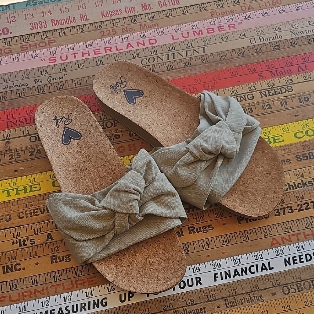 REEF Women's Slip-On cork Sandals